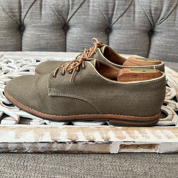 H London by Hudson Men’s Woven Oxford Shoes 43 US 10 - Picture 3 of 13